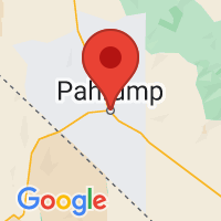 Map of Pahrump, NV US